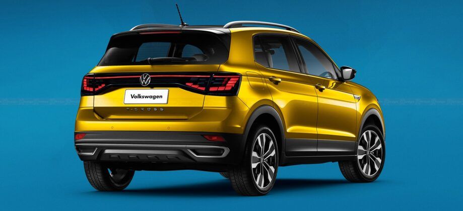 Nuova Volkswagen T-Cross 2022: info e render del suv. Sarà anche ibrida