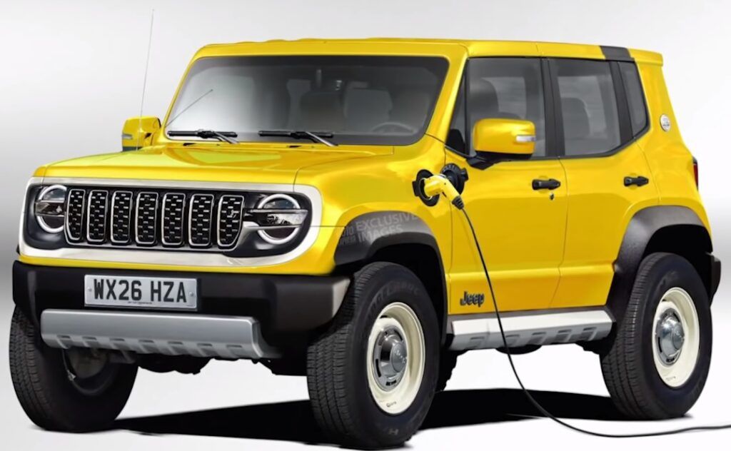 Novità Jeep nel 2024 il nuovo suv. Sarà l’anti Jimny elettrica [FOTO]