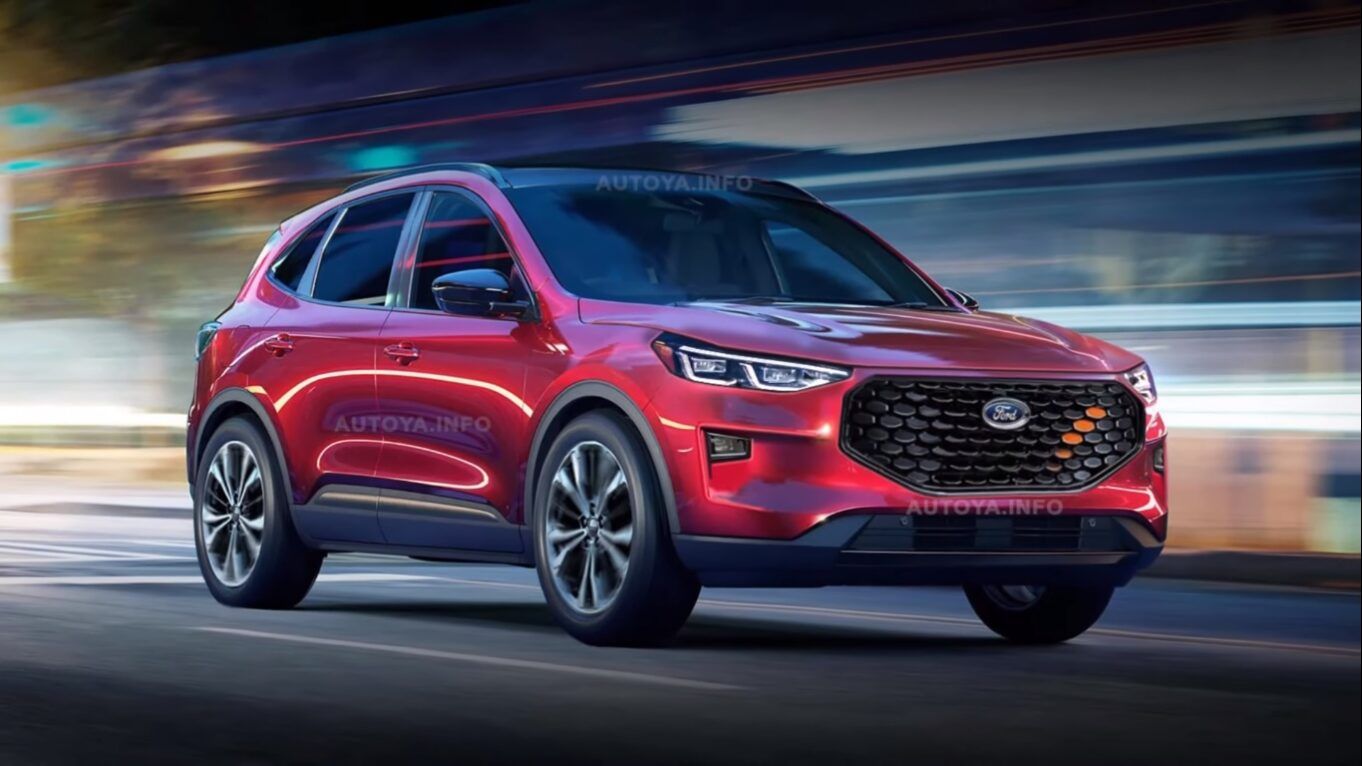 Nuova Ford Kuga 2023, foto ed info del restyling