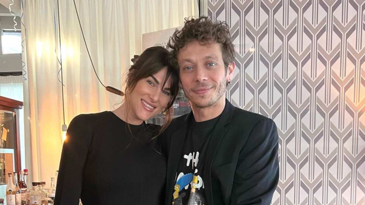 Valentino Rossi e Francesca Novello