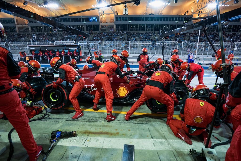 Ferrari pit-stop