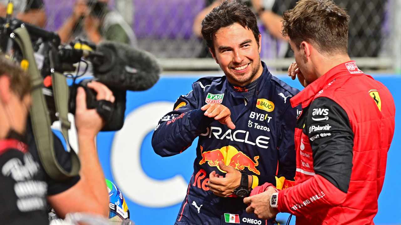 Sergio Perez Charles leclerc