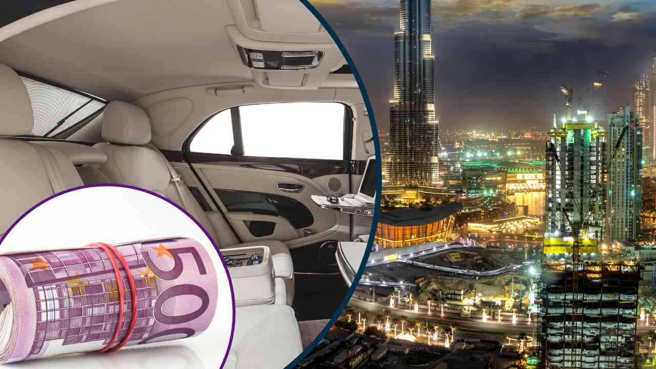 1,6 milioni euro auto Dubai