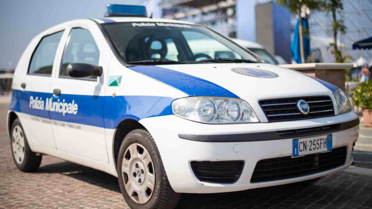 Auto della polizia municipale