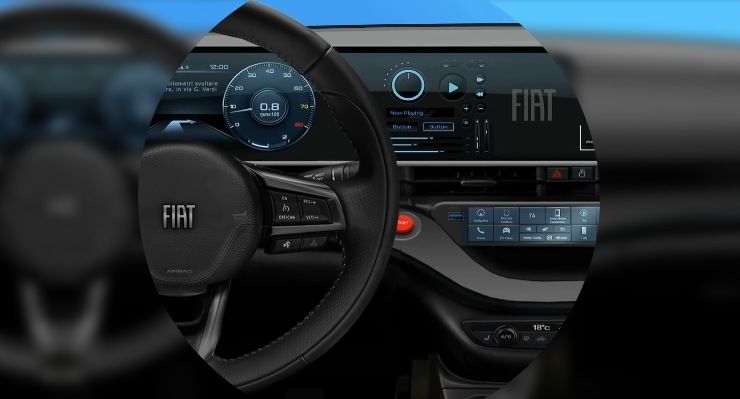 Interni Nuova Fiat Punto 2025