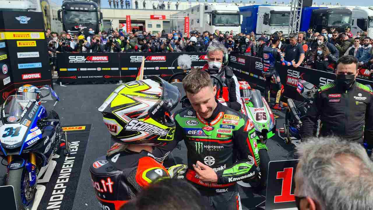 Jonathan Rea e Alvaro Bautista