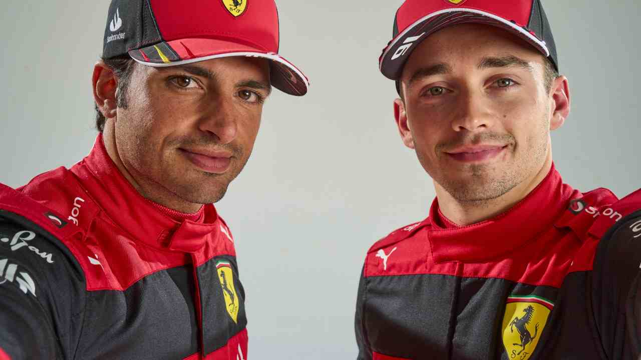 Charles Leclerc e Carlos Sainz