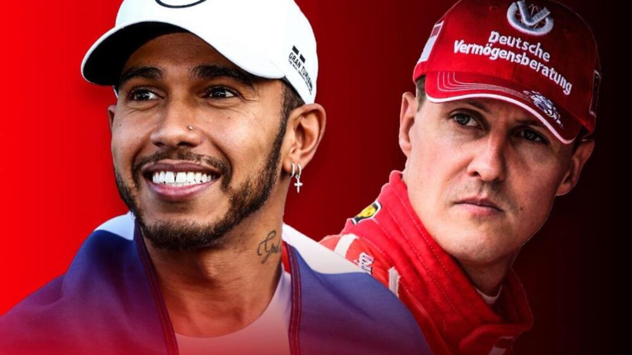 Lewis Hamilton e Michael Schumacher