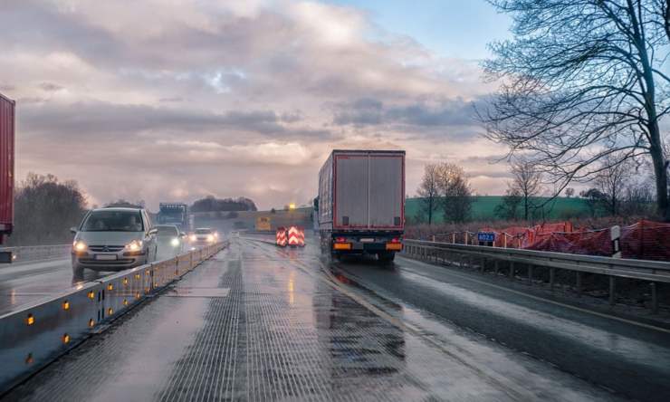 Maltempo in Autostrada