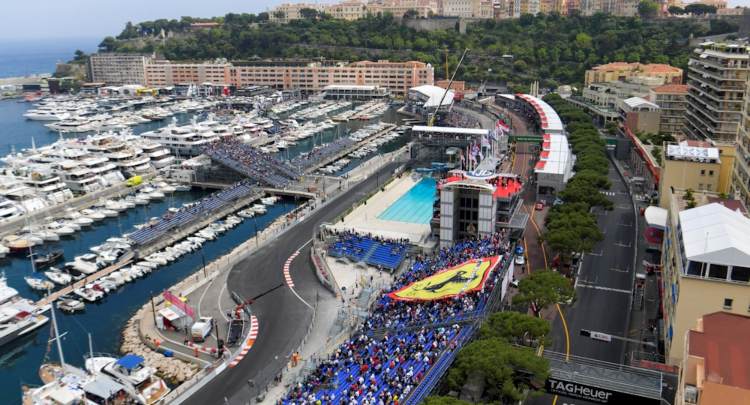 Monaco GP layout
