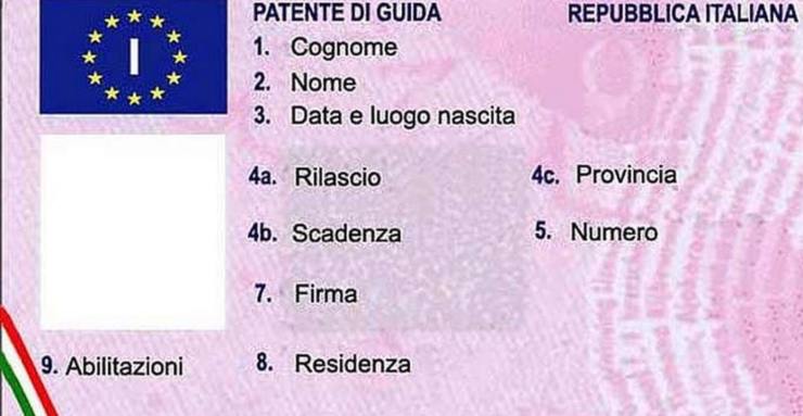 Patente di guida elettronica