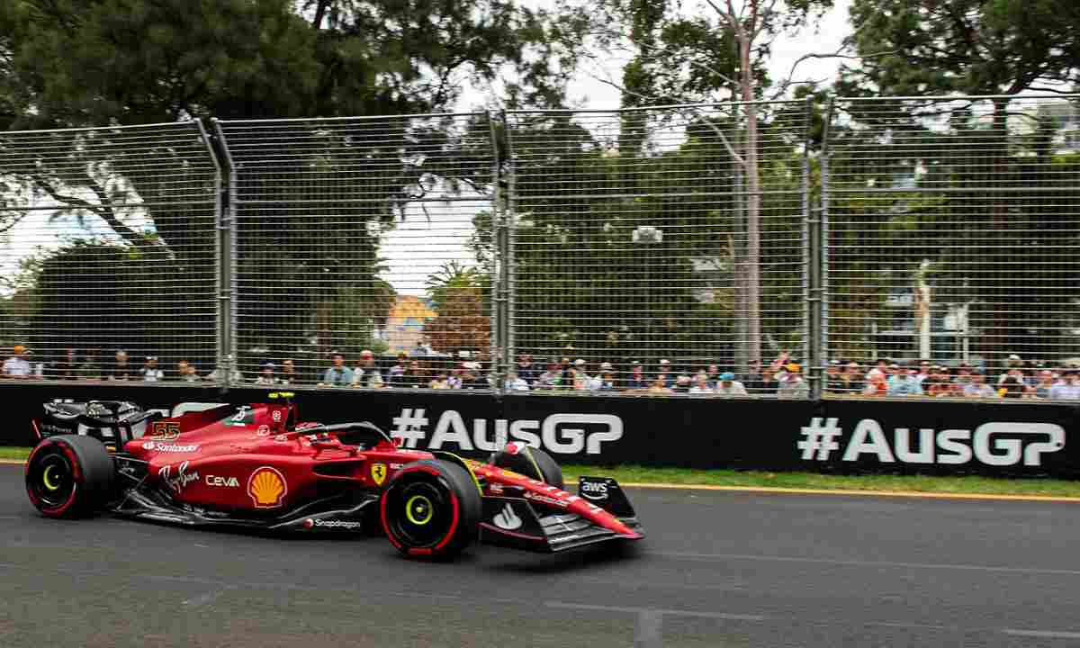 Carlos Sainz Ferrari Australia