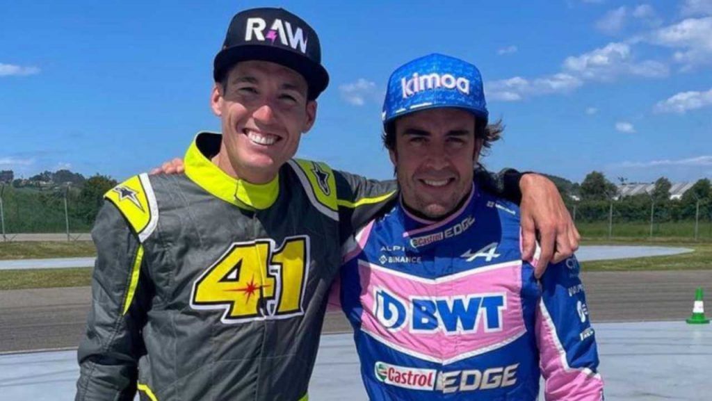 Aleix Espargaro e Fernando Alonso (Instagram)