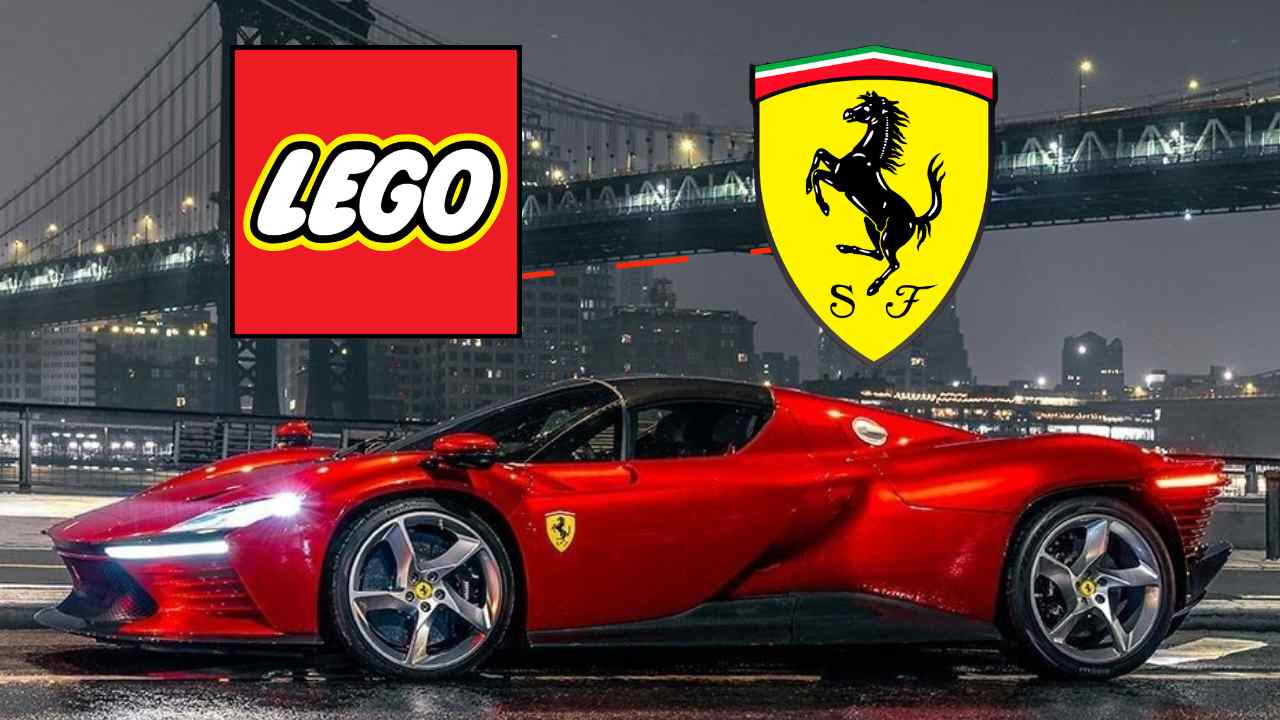Ferrari Daytona SP3 Lego