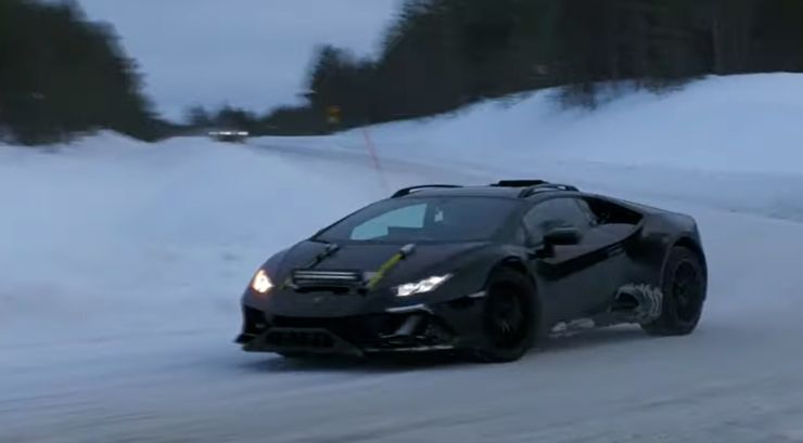 Huracan fuoristrada test