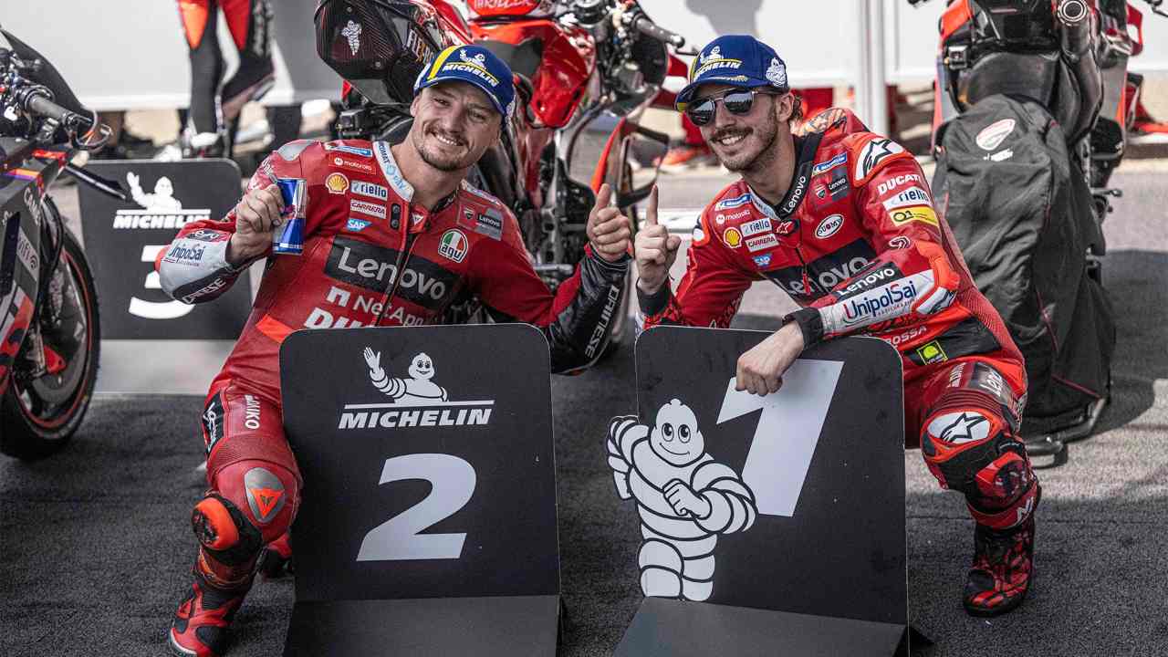 Jack Miller e Pecco Bagnaia (Ducati)