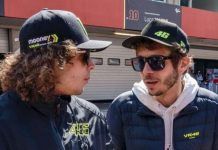 Marco Bezzecchi e Valentino Rossi (VR46)