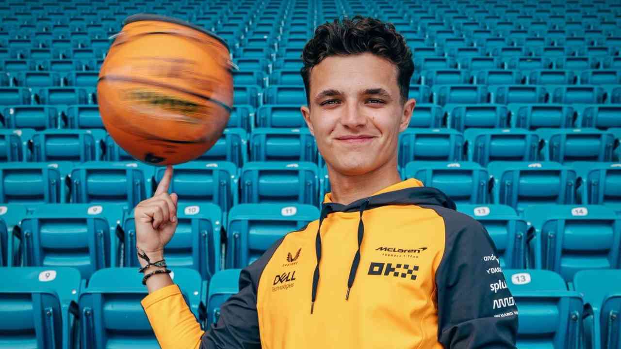 Lando Norris casco Miami