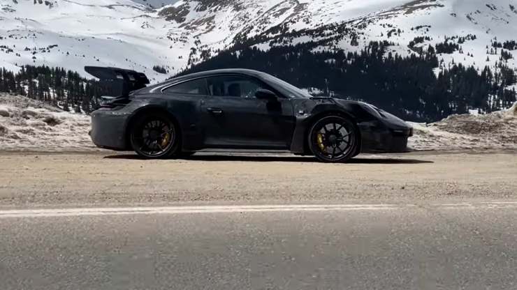 Porsche effettua test 