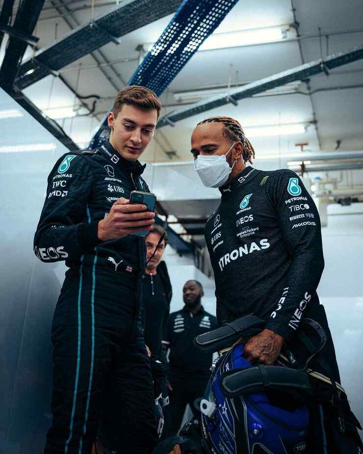 I piloti Mercedes