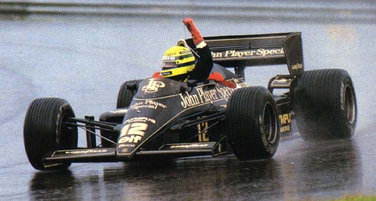 Senna prima vittoria Estoril 