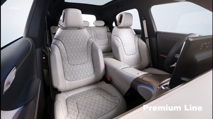 Interno nuovo Suv Smart