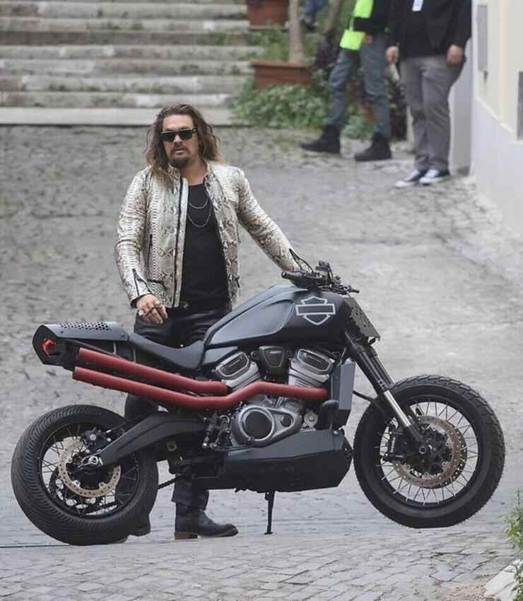 Jason Momoa Harley