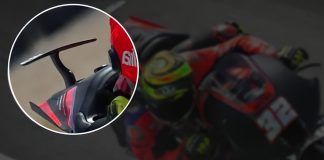 aprilia alettone