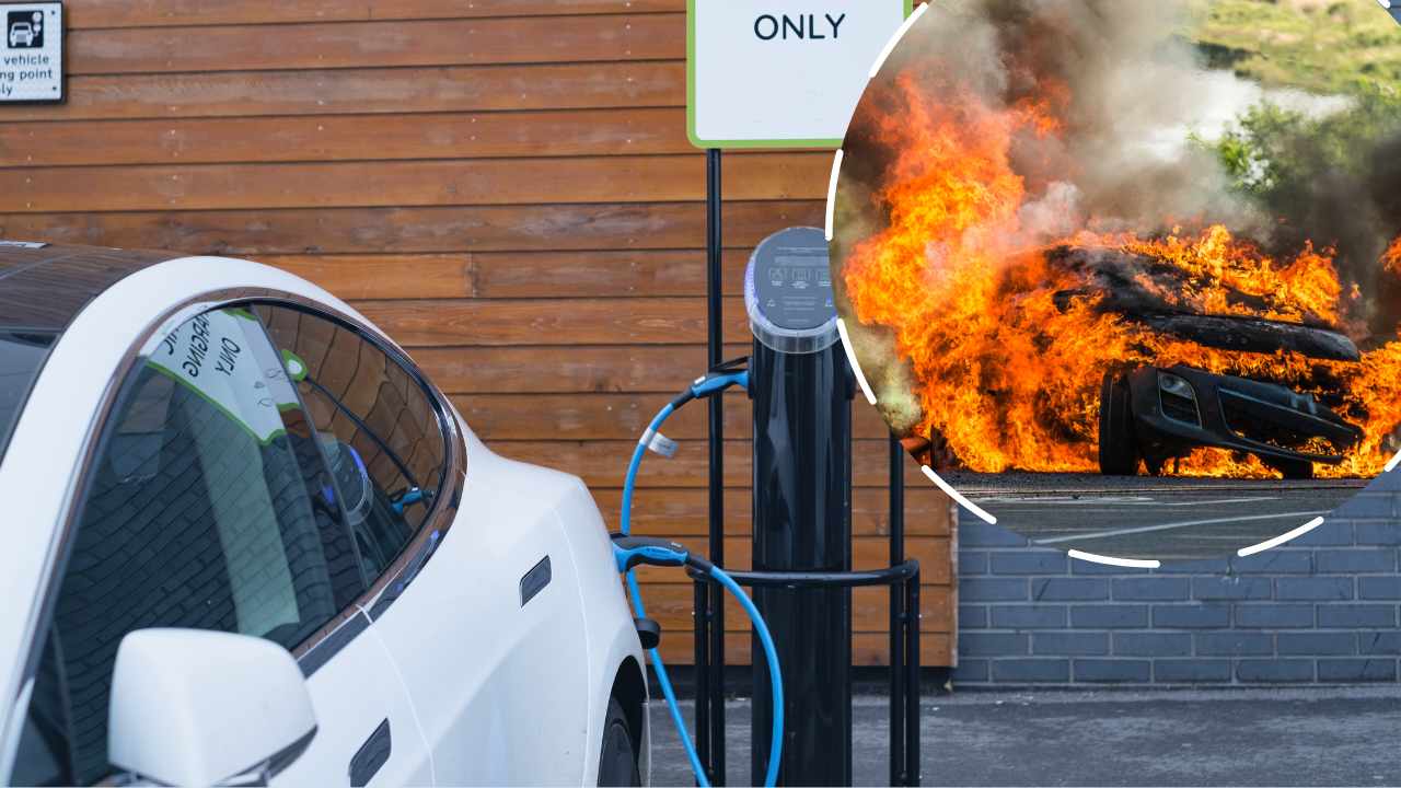Auto elettriche prendono fuoco