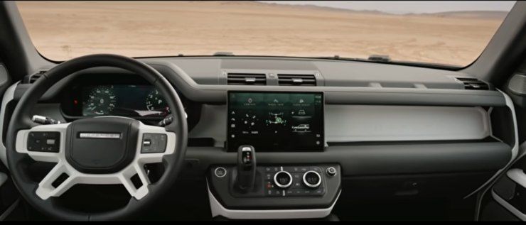 Defender 130 interno