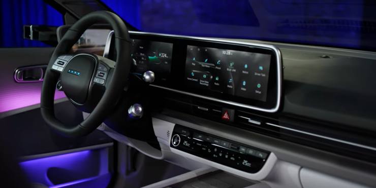 IONIQ 6 interno 