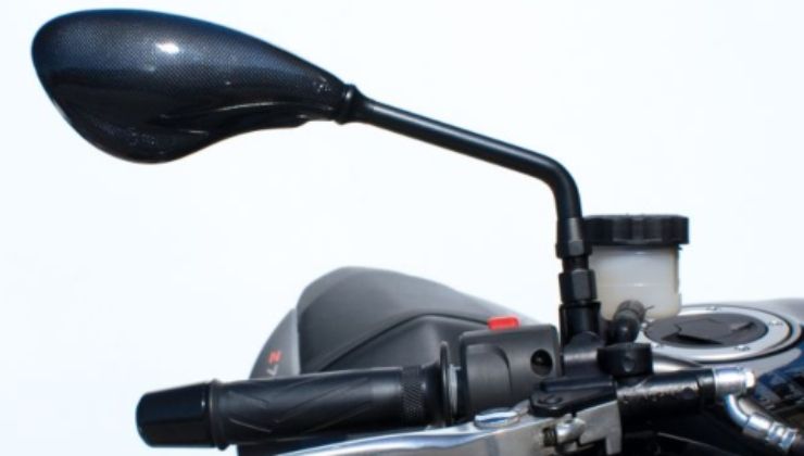 Specchietto moto multa