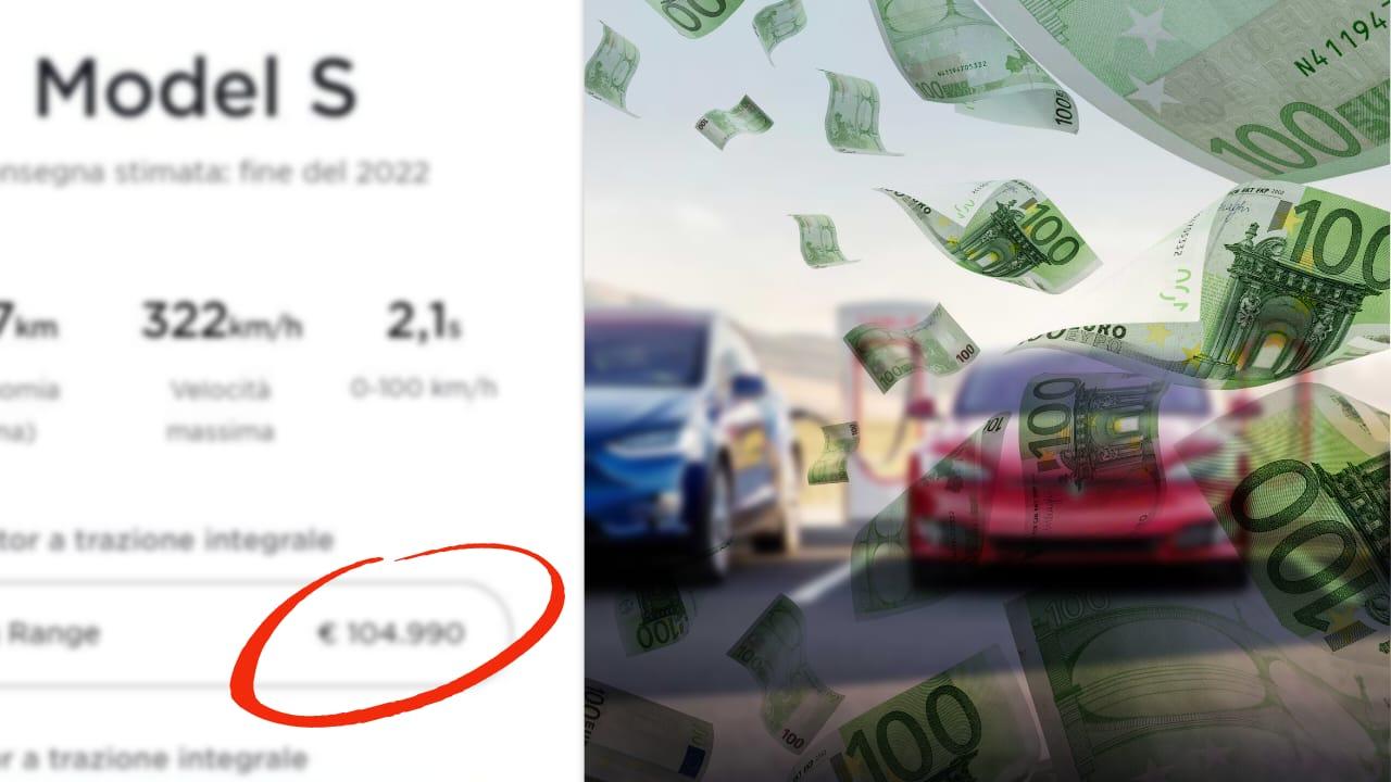 Tesla aumento prezzi vendita