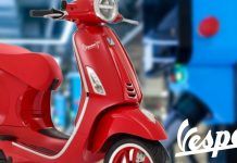 Vespa versione RED Special