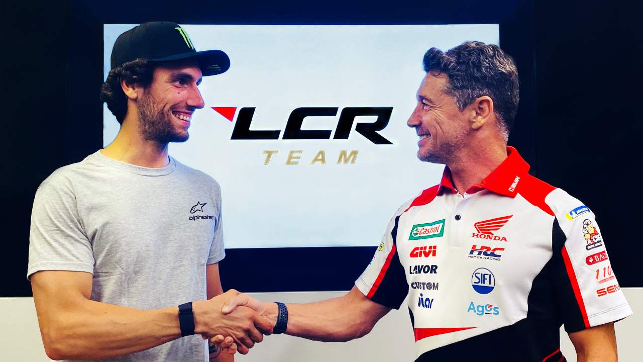 Alex Rins e Lucio Cecchinello (media press)