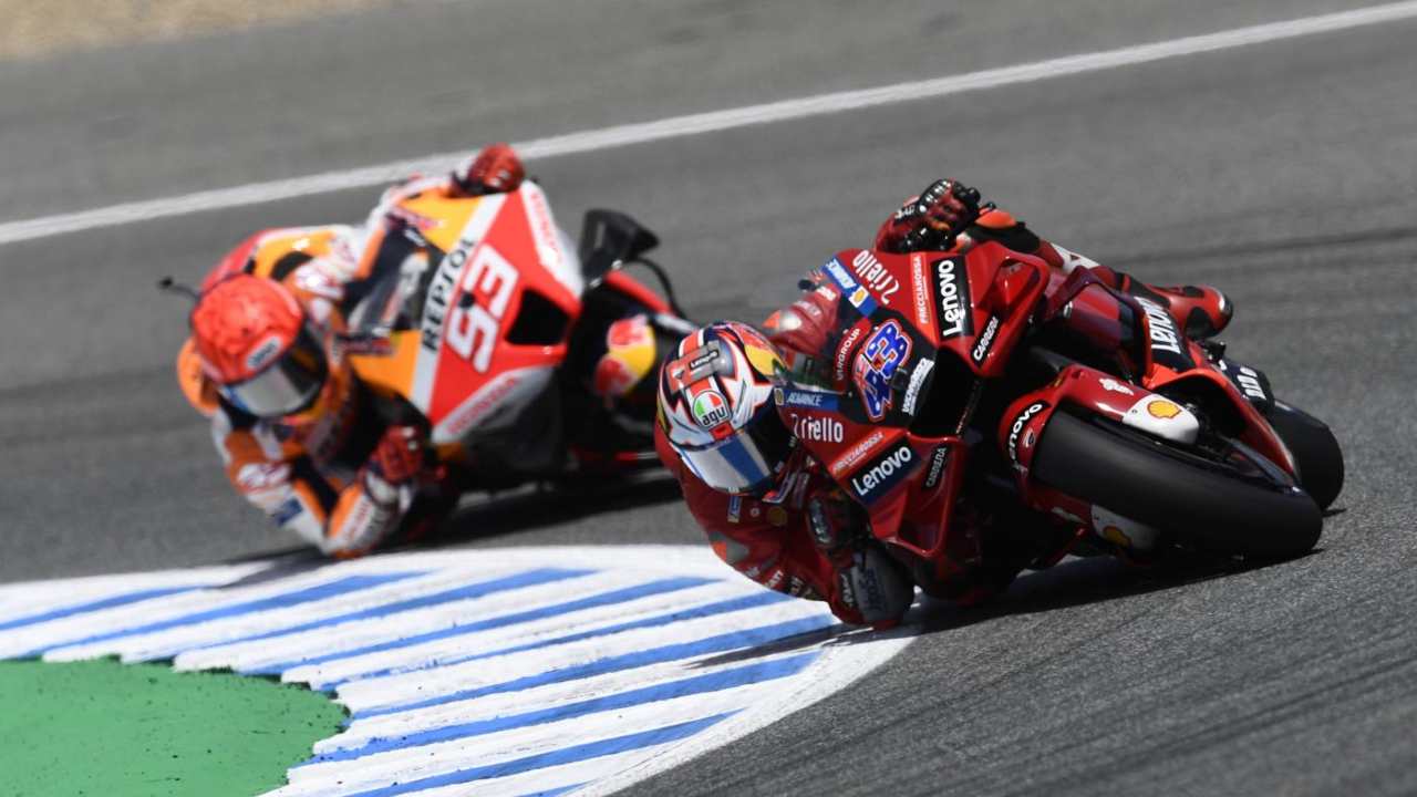 Jack Miller e Marc Marquez (LaPresse)