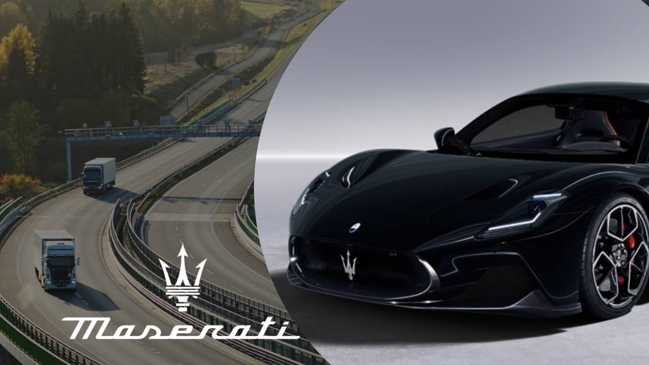 Maserati MC20, shot on German highways at a speed of more than 300 km / h