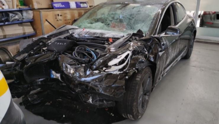 Tesla accident