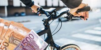 Bicicletta errore euro