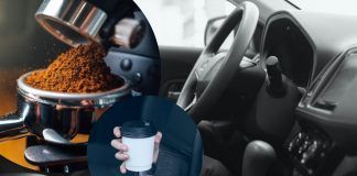 Caffè alla guida