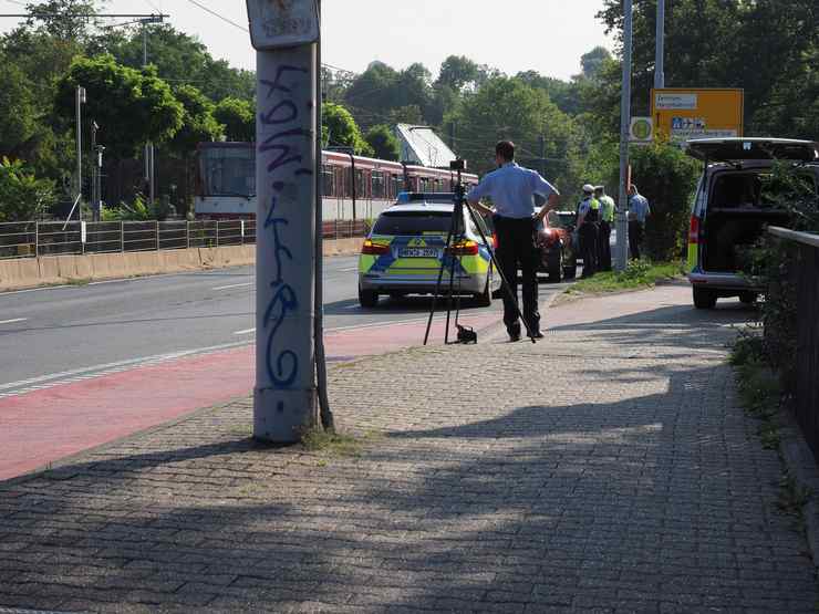 Polizia a lavoro