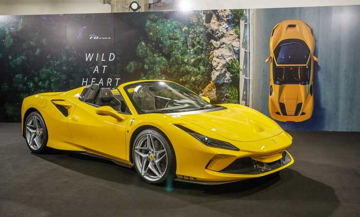 Presentazione Ferrari Spider 