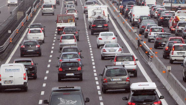 Traffico in autostrada