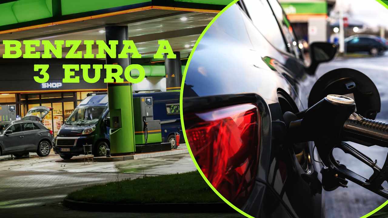 Benzina a 3 €