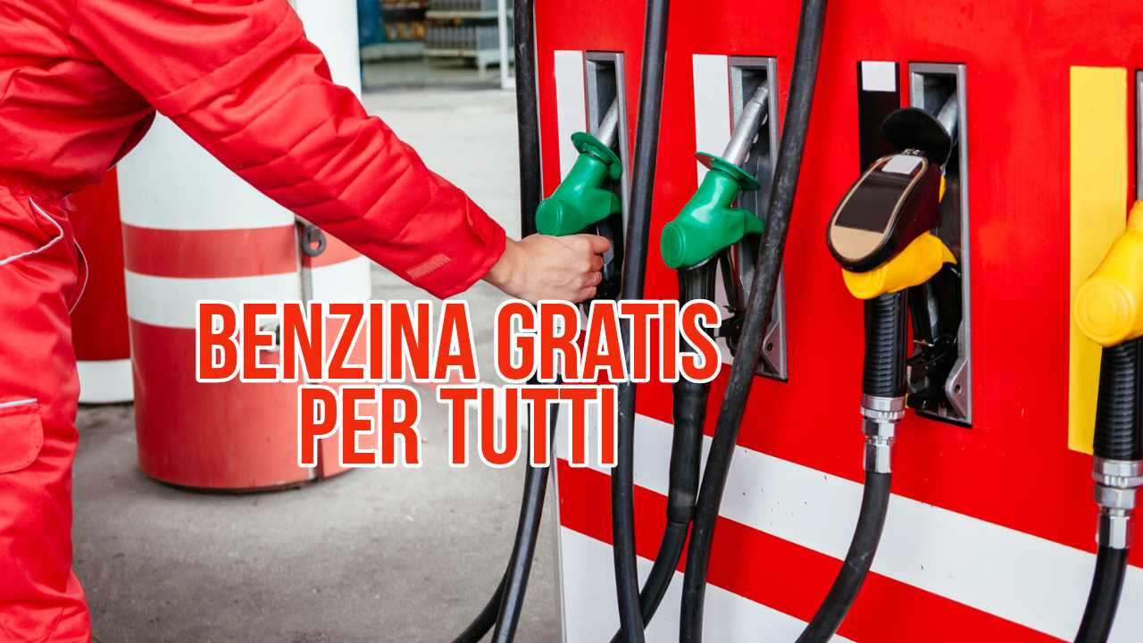 Benzina gratis per tutti