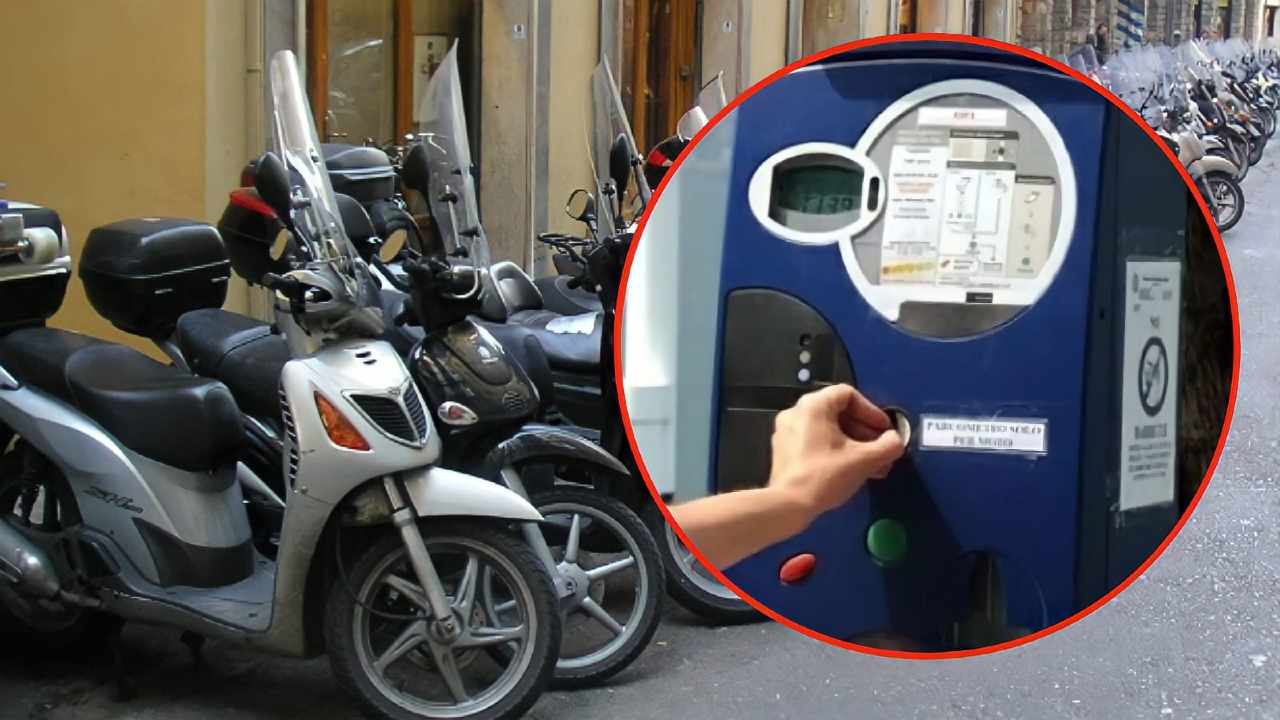 Moto e scooter parcheggio