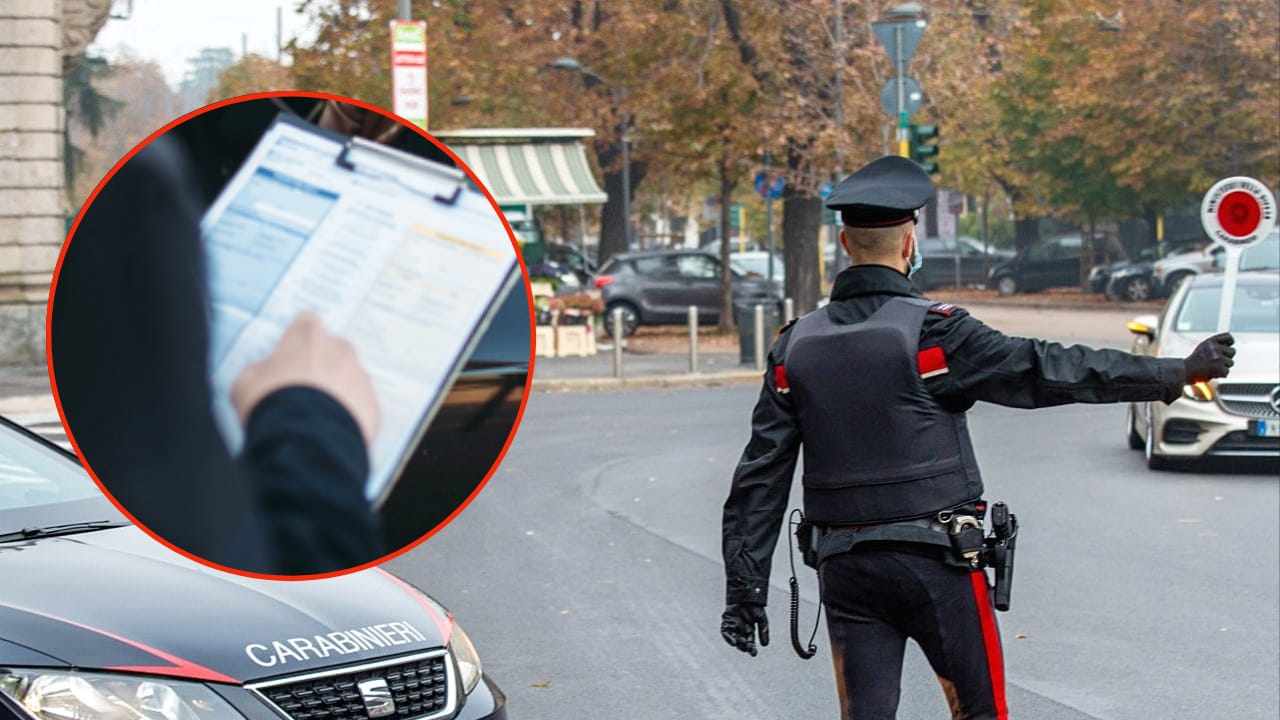 Posti blocco multa