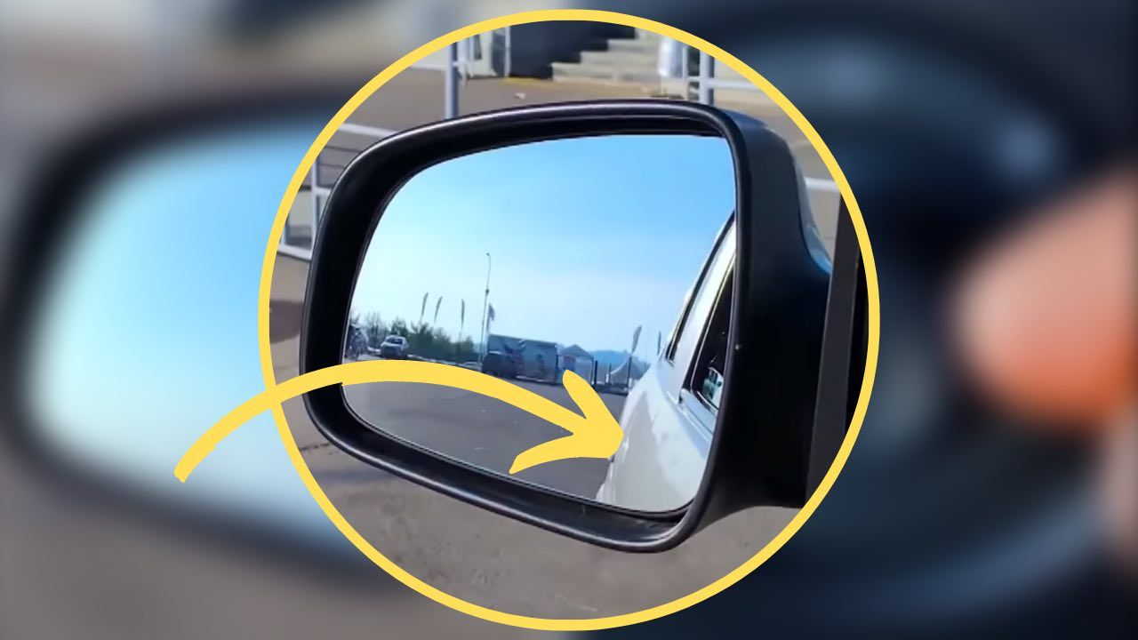 Specchietto auto laterale