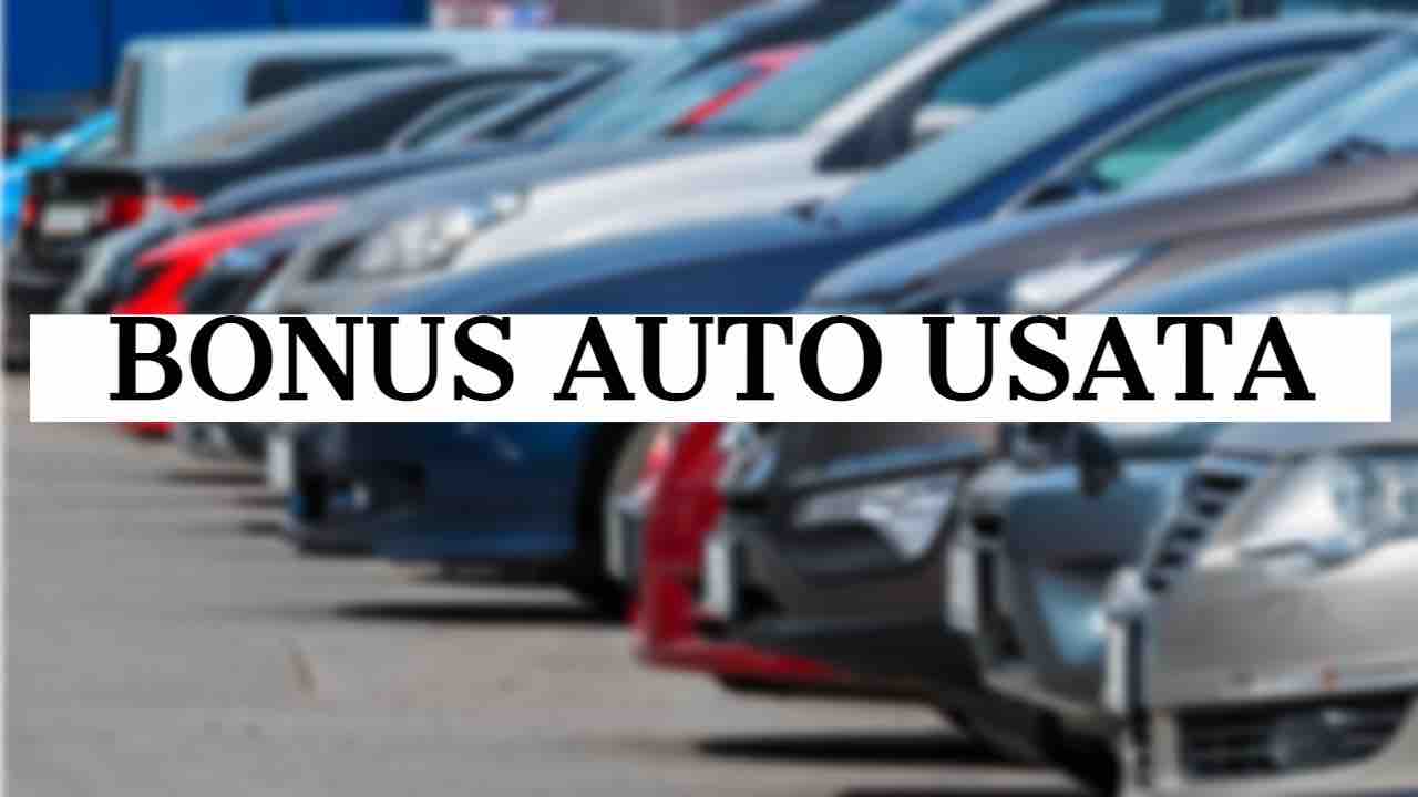 Bonus auto usata