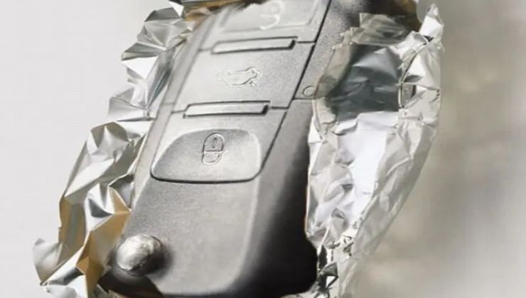 Alluminio chiave auto